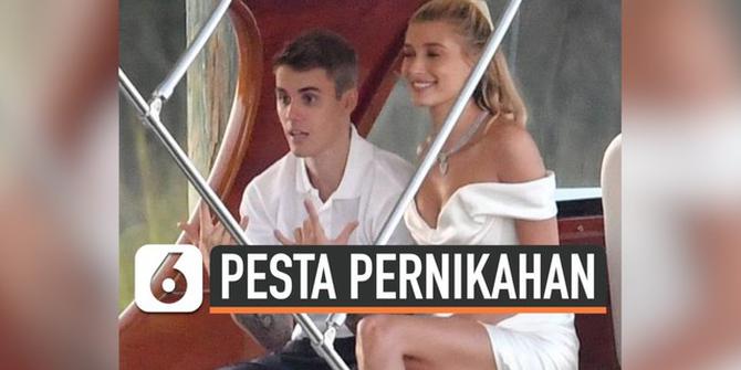 VIDEO: Justin Bieber dan Hailey Gelar Pesta Pernikahan Kedua