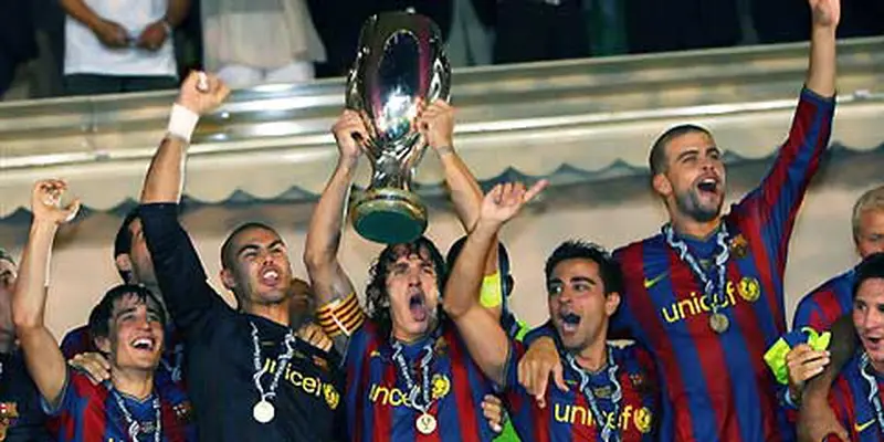 Barca Juara Super Eropa (© AFP 2009)