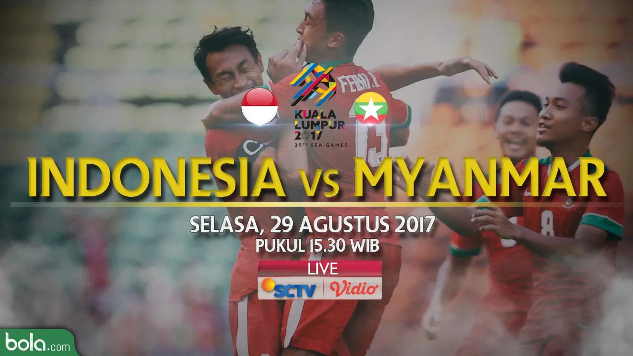 SEA Games 2017: Indonesia Vs Myanmar 