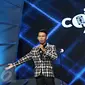 Komika Mas Cemen tampil menghibur penonton dalam acara Grand Final Stand Up Comedy 2015 di Studio Indosiar, Jakarta, (13/11/2015). Mas Cemen, Ephy, dan Musdalifah menjadi Grand Finalis Stand Up Comedy 2015. (Liputan6.com/Immanuel Antonius)