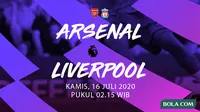 Premier League - Arsenal vs Liverpool. (Bola.com/Adreanus Titus)