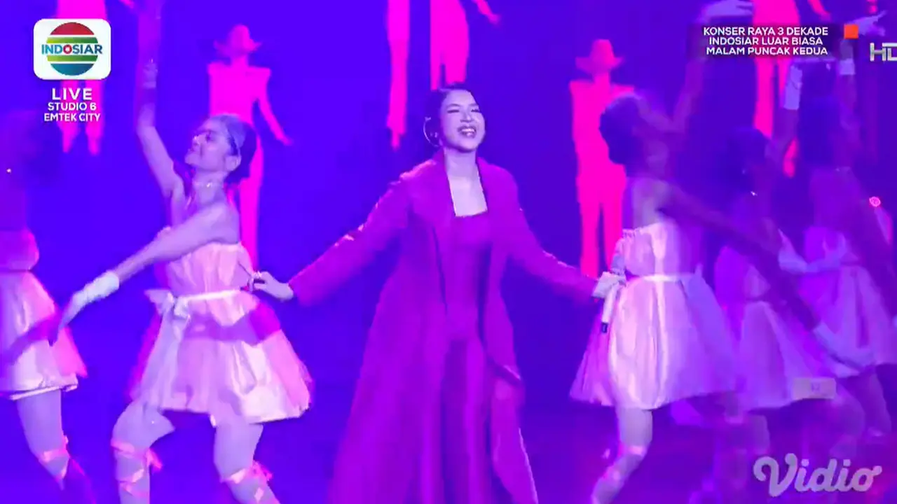 Konser Raya 3 Dekade, Tara Andini Memukau dengan Lagu Kupu-Kupu hingga Flip It Up