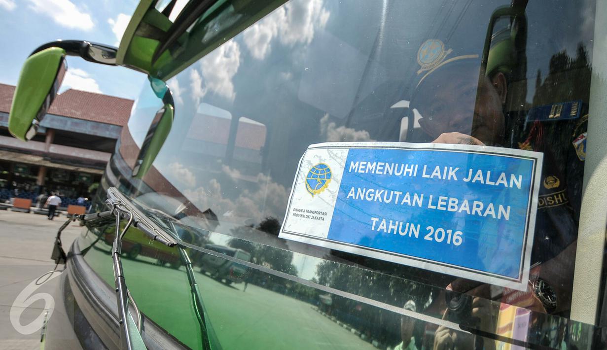 Jelang Arus Mudik Inspeksi Bus Kembali Dilakukan di 