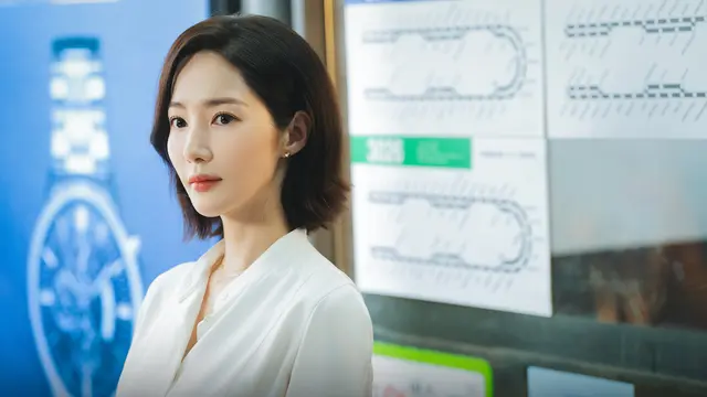 Park Min Young di drakor Marry My Husband. (tvN via Soompi)