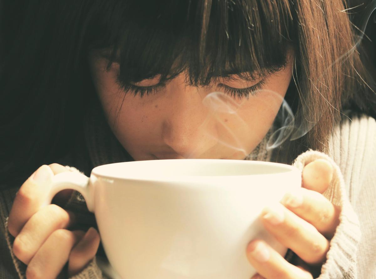 Ilustrasi Mindfulness Aroma Kopi
