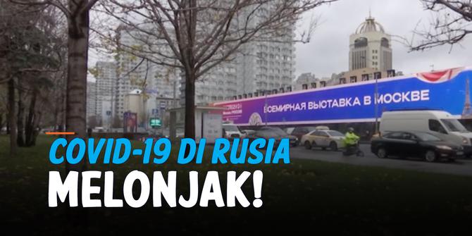 VIDEO: Dalam 24 Jam, Seribu Lebih Warga Rusia Meningal Akibat Covid-19