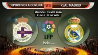 Deportivo La Coruna vs Real Madrid (bola.com/Rudi Riana)