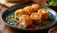 Resep Sushi Geprek Renyah dan Pedas ala Rumahan