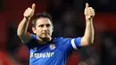 6. Frank Lampard (Chelsea) - Mantan pemain West Ham ini berkembang pesat saat membela Chelsea. Pelatih The Blues saat ini terkenal sebagai pengatur serangan terbaik dan mempunyai umpan akurat. (AFP/Olly Greenwood)