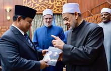 Pererat Hubungan Keagamaan-Pendidikan, Prabowo Temui Grand Syekh Al-Azhar di Mesir