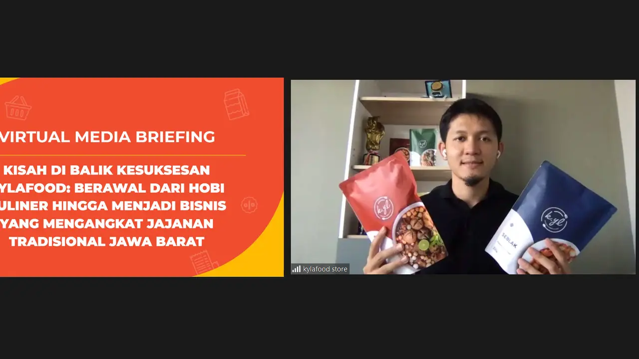 Pemilik Bisnis Kylafood Galih Ruslan