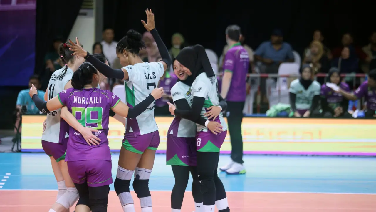 Foto: Jakarta Pertamina Enduro Semakin Kukuh Pimpin Klasemen Proliga 2026 setelah Tumbangkan Popsivo Polwan