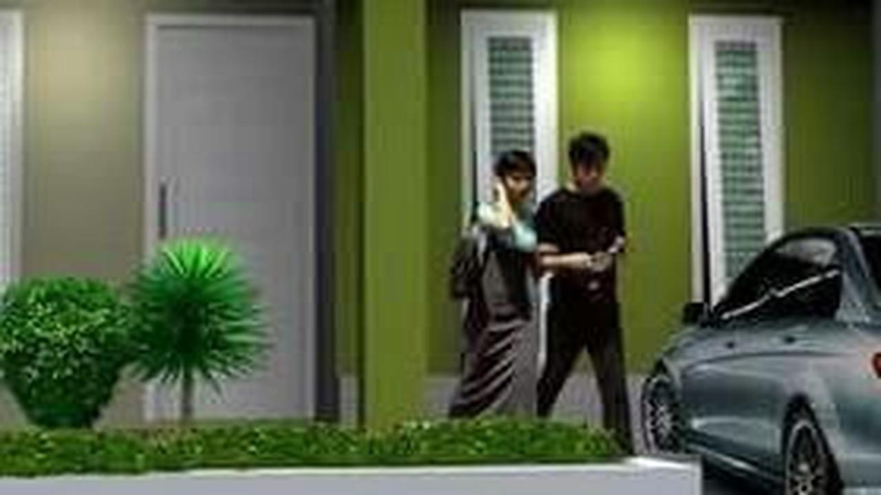 Rumah Minimalis 1 Lantai Serba Hijau