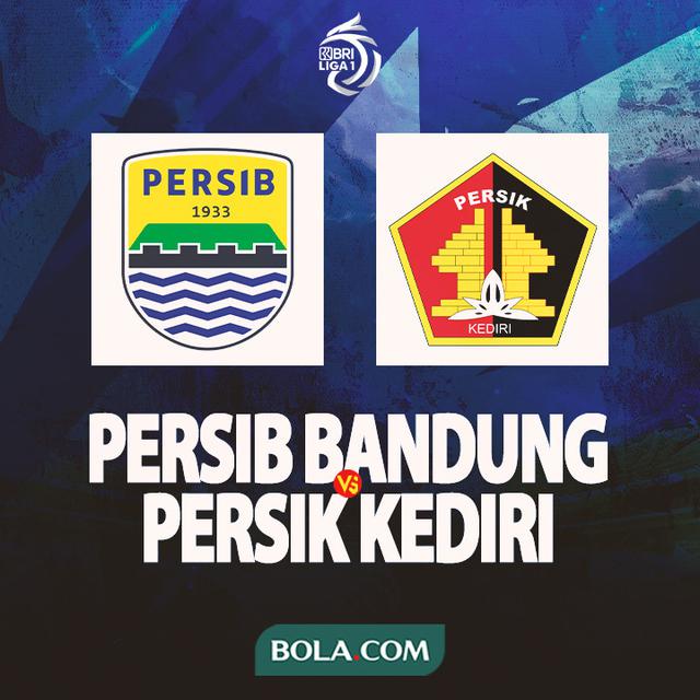 Liga 1 - Persib Bandung vs Persik Kediri