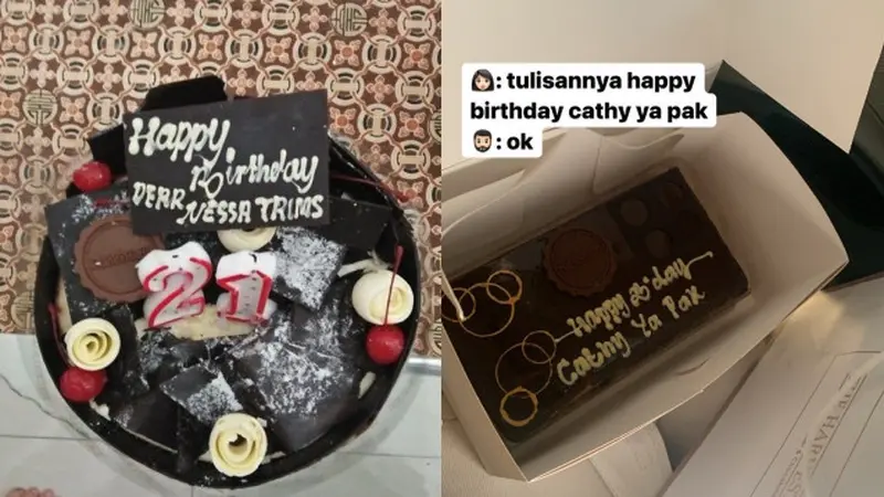 Kue Ulang Tahun yang Gagal karena Salah Tulis, Bikin Ngakak