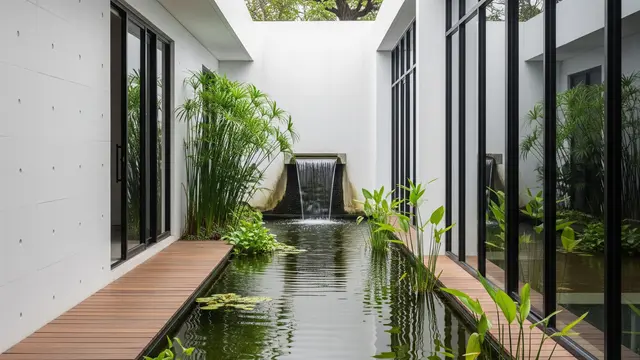 Kolam Ikan Lorong Modern