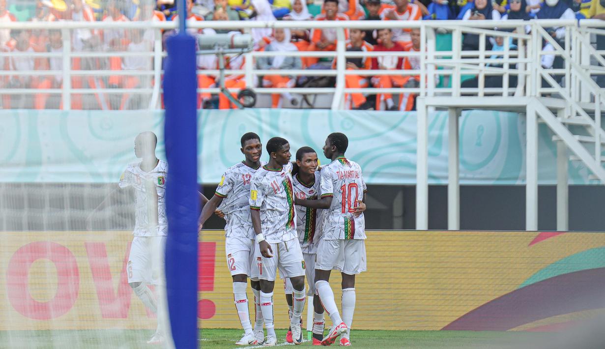 Timnas Mali U-17 berhasil menguasai laju pemainan hingga akhir laga. (Doc. LOC WCU17/NFL)