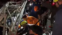 Videotron di Majalengka Ambruk Timpa Pemotor hingga Tewas
