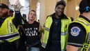 Akibat protes mereka terhadap "penindasan Israel yang sedang berlangsung terhadap warga Palestina," sebanyak 500 orang ditangkap. (AP Photo/Amanda Andrade-Rhoades)