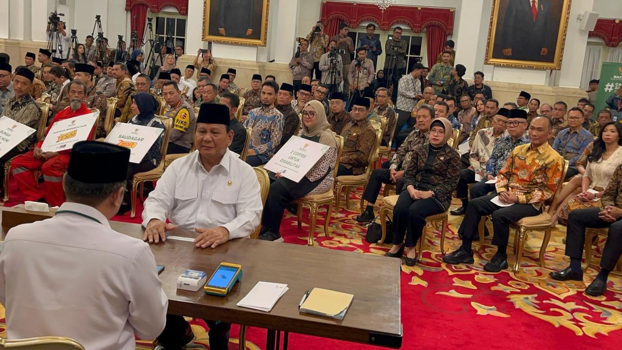 Prabowo: Potensi Zakat Capai Rp327 Triliun, Bisa Hilangkan Kemiskinan Absolut