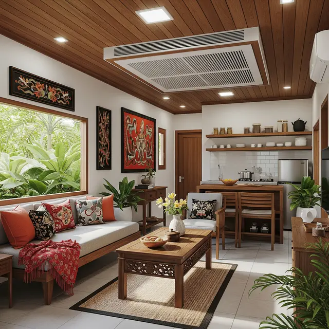 9 Desain Ceiling Rumah Kecil Anti Pengap dan Sempit, Rahasia Hunian Lapang