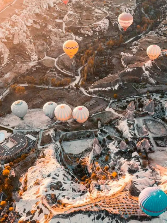 deretan potret keindahan Cappadocia Turki