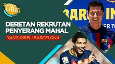 Berita video spotlight, Robert Lewandowski dan empat striker rekrutan Barcelona dengan harga tertinggi.