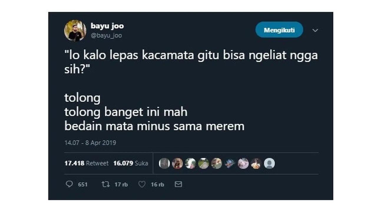 Drama yang Pernah Dialami Oleh Orang yang Berkacamata
