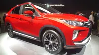 Mitsubishi Eclipse Cross ikut meramaikan Tokyo Motor Show 2017. (Edu/Liputan6.com)