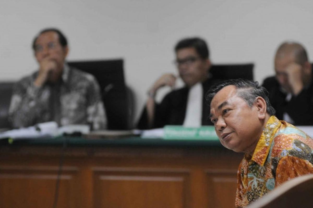 Politikus PPP Hasrul Azwar bersaksi di sidang Suryadharma Ali