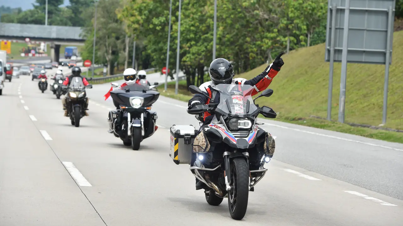25 Riders Ini Lakukan Touring 5 Negara (Ist)