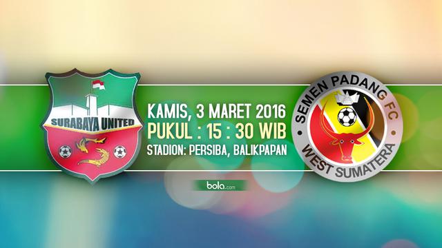 Surabaya United vs Semen Padang (Bola.com/Samsul Hadi)