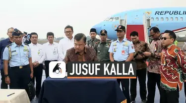 Wakil Presiden Jusuf Kalla mendapatkan kejutan dari TNI Angkatan Udara menjelang masa tugas JK sebagai orang nomor dua di Indonesia yang akan habis pada 20 Oktober mendatang.