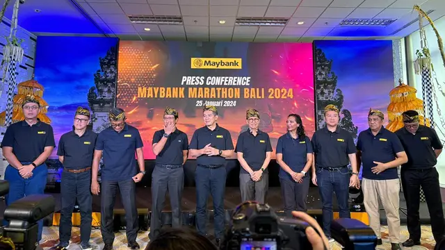 Konferensi Pers Maybank Marathon 2024