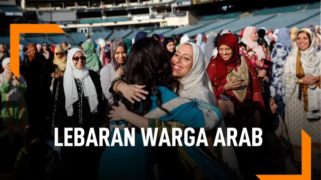 VIDEO: Ini Yang Dilakukan Warga Arab Saudi Saat Lebaran