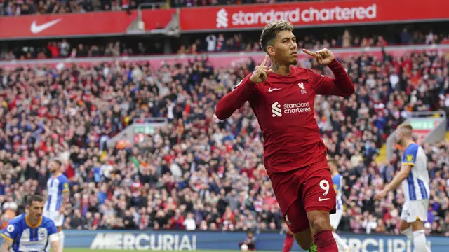 Foto: Hattrick Leandro Trossard Buyarkan Kemenangan Liverpool, Gol Debut Aubameyang dan Conor Gallagher Menangkan Chelsea