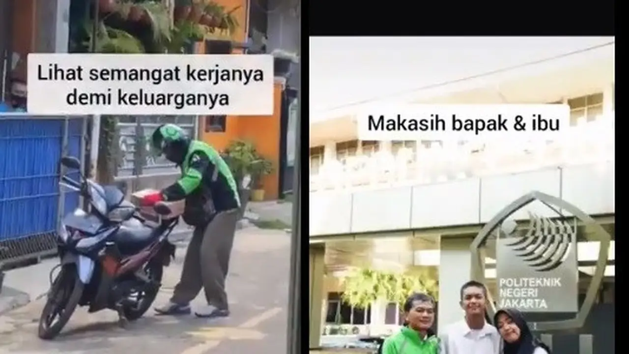 anak driver ojol dapat beasiswa