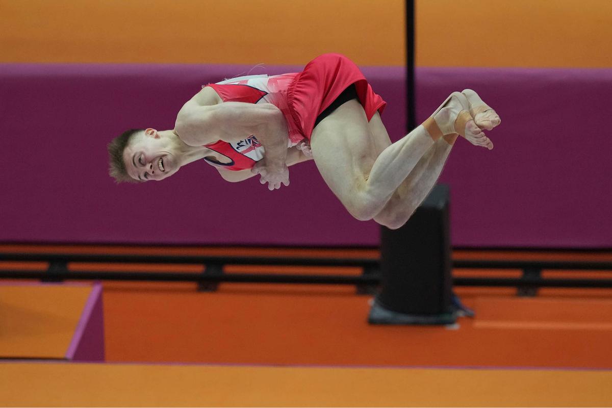FOTO: Bertabur Bintang,  Juara Olimpiade dan Dunia Warnai Kualifikasi Kejuaraan Dunia Gimnastik 2025 di Jakarta