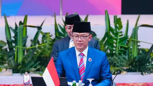 Menlu RI Sugiono saat menghadiri Pertemuan para Menteri Luar Negeri ASEAN di Kuala Lumpur, Malaysia, Selasa (8/7/2025). (Dok. Kemlu RI)
