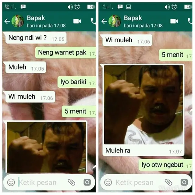 chat keluarga