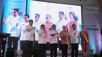 Menteri Dalam Negeri Muhammad Tito Karnavian dalam pameran Apkasi Procurement Network (APN) 2022 yang berlangsung di Hall A1, Jakarta Internasional Expo, Kemayoran, Jakarta, Rabu (24/08/2022). (Ist)