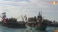 [VIDEO] Keluarga Korban Kapal Tenggelam di Jepara Datangi Posko