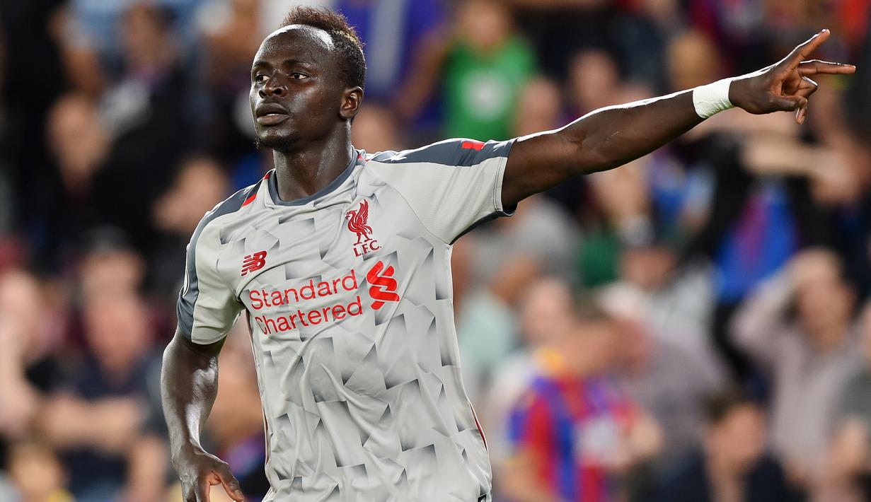 4. Sadio Mane (Liverpool) - 17 Gol. (AFP/Glyn Kirk)