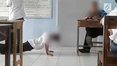 Perbuatan guru ini terbongkar setelah video tindak kekerasan itu beredar luas di media sosial.