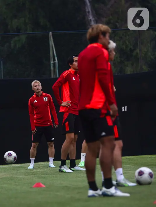 Timnas Jepang akan bermain tandang melawan Indonesia di Stadion Utama Gelora Bung Karno pada Jumat (15/11/2024). (Liputan6.com/Angga Yuniar)