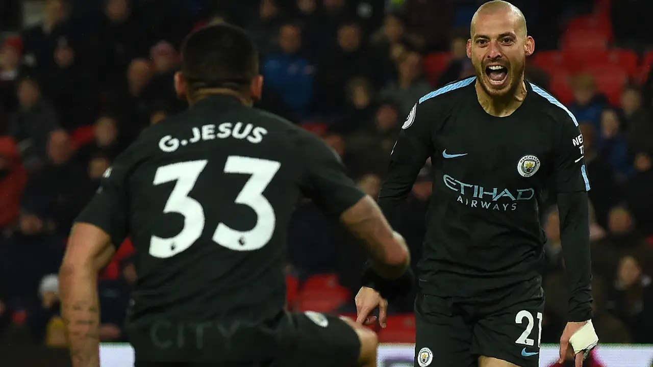 David Silva Jadi Pahlawan Kemenangan Manchester City