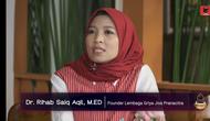 Founder Lembaga Griya Jiva Pranacitra, Rihab Said Aqil. (Liputan6.com/ ist)