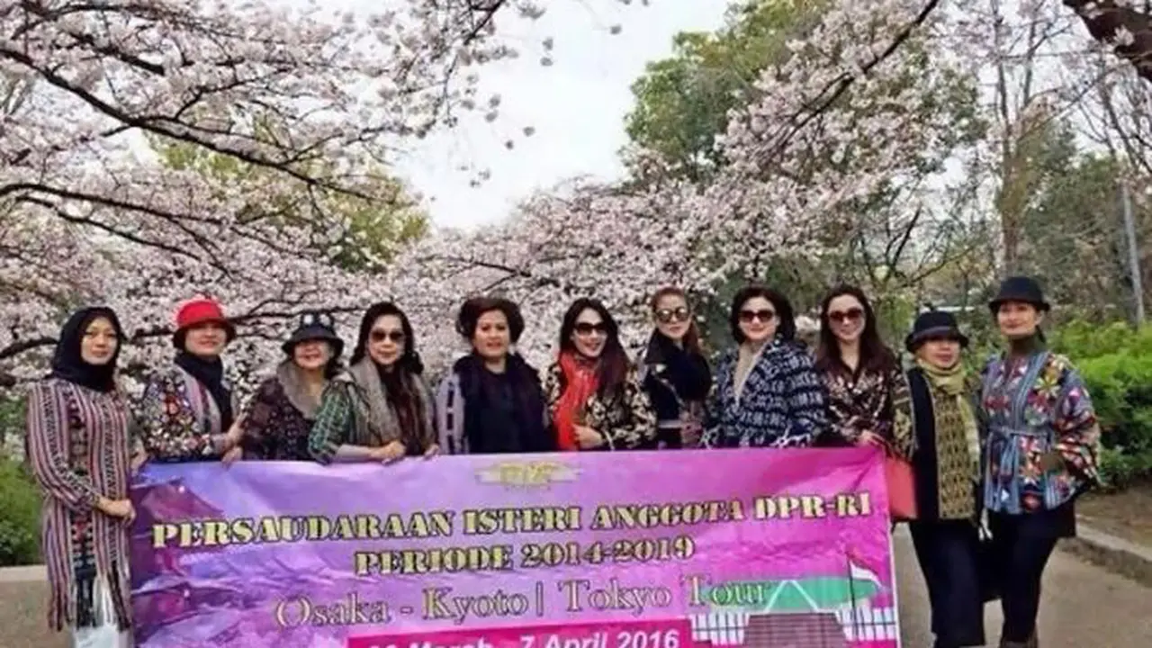 Pelesiran ke Jepang, Persatuan Istri Anggota DPR-RI Dikecam