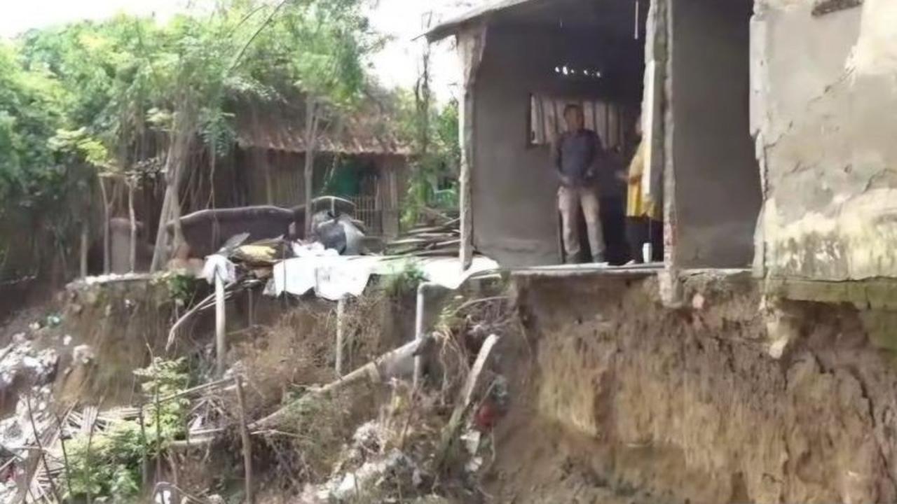 Empat Rumah Warga Tergerus Longsor Kali Cikarang Bekasi, Korban Berharap Penanganan Pemerintah