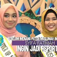 Para pemenang Puteri Muslimah Indonesia 2017 punya latar belakang yang berbeda-beda.